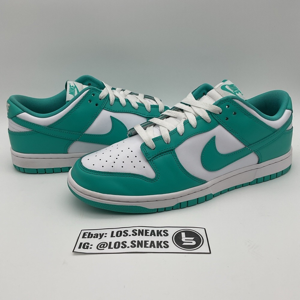 Size 10.5 - Nike Dunk Low Clear Jade (DV0833-101) - Picture 1 of 8